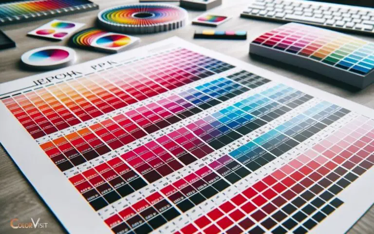 Red CMYK Color Chart: Cyan, Magenta, Yellow And Black!