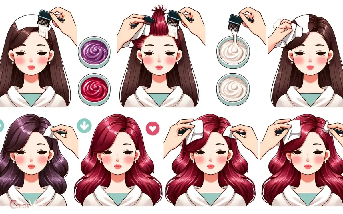 How To Color Dark Hair Red Without Bleach