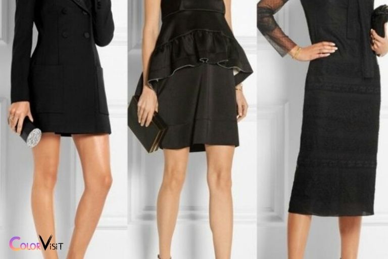 How to Combine Bold Colors with a Black Dress