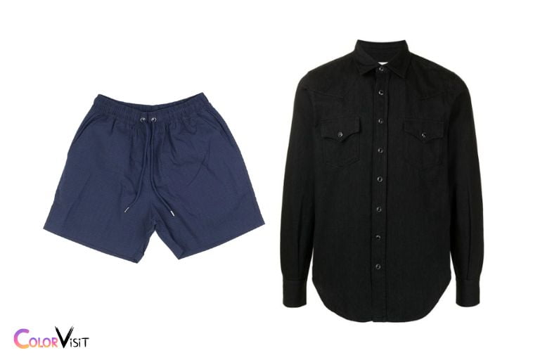Patterns for Styling Shorts with Black Shirt