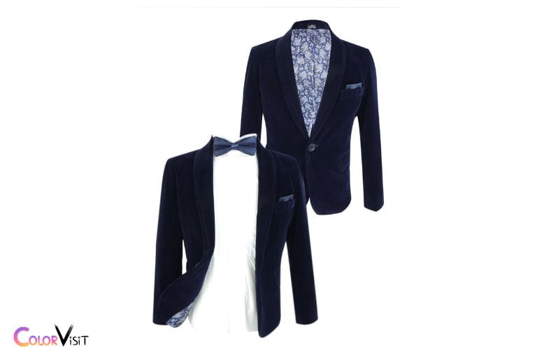 What Are the Different Looks Achieved with a Navy Blue or Black Blazer
