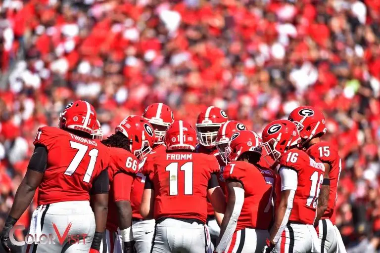 What Color Red Is Georgia Bulldogs