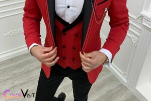What Color Tux With Red Prom Dress? Black!