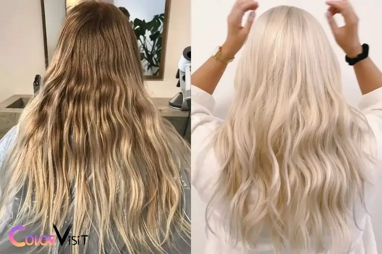 why does blonde go from black and white to color