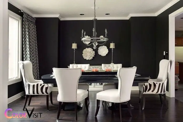 what color chairs with black dining table