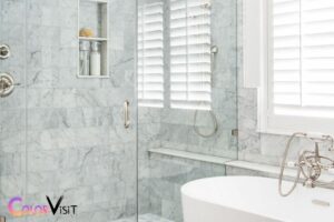 What Color Grout Looks Best With White Marble Tile? Gray!