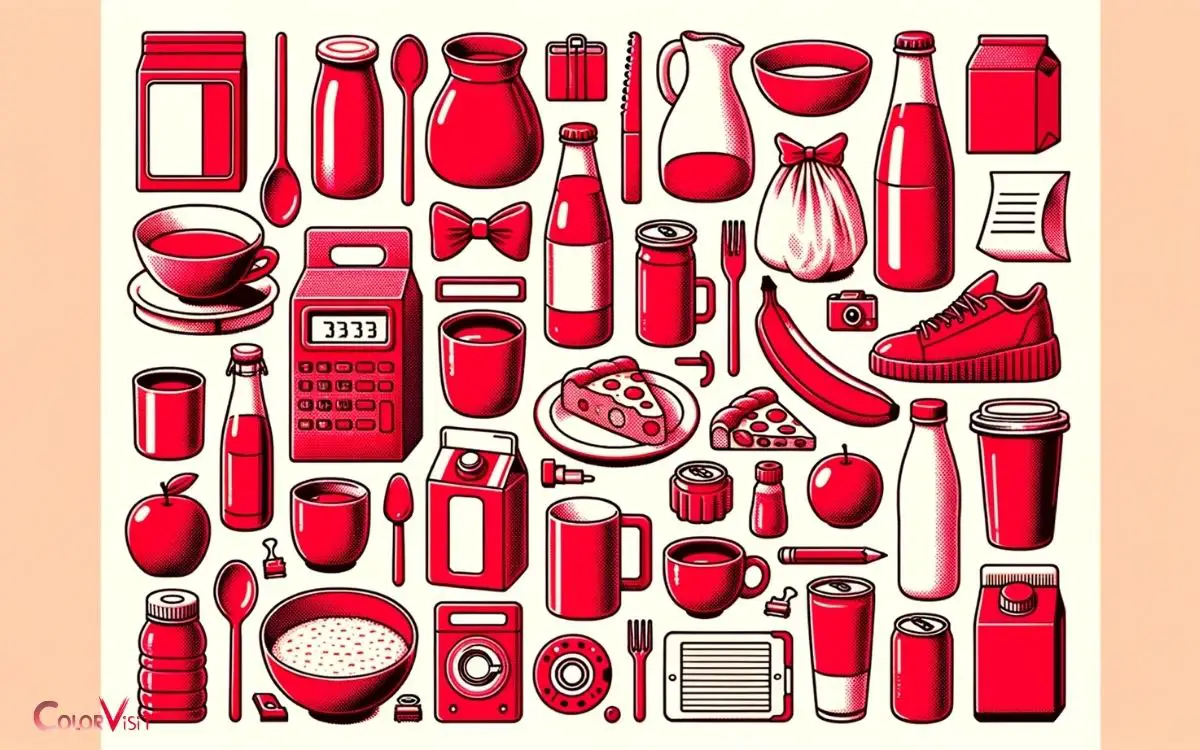 Items That Are Red In Color