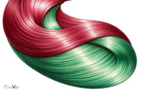 What Color Does Red and Green Hair Dye Make? Brown Color!