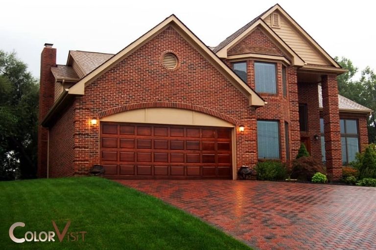 What Color Garage Door Goes With Red Brick Infoupdate