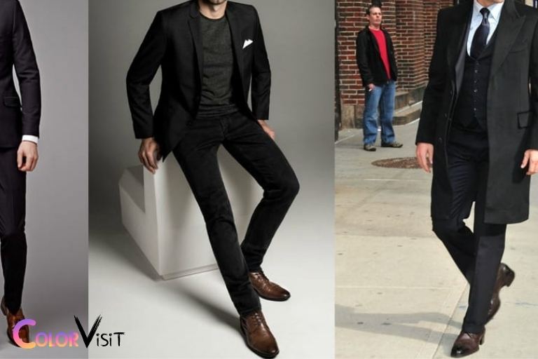 what color shoes to wear with black suit 1