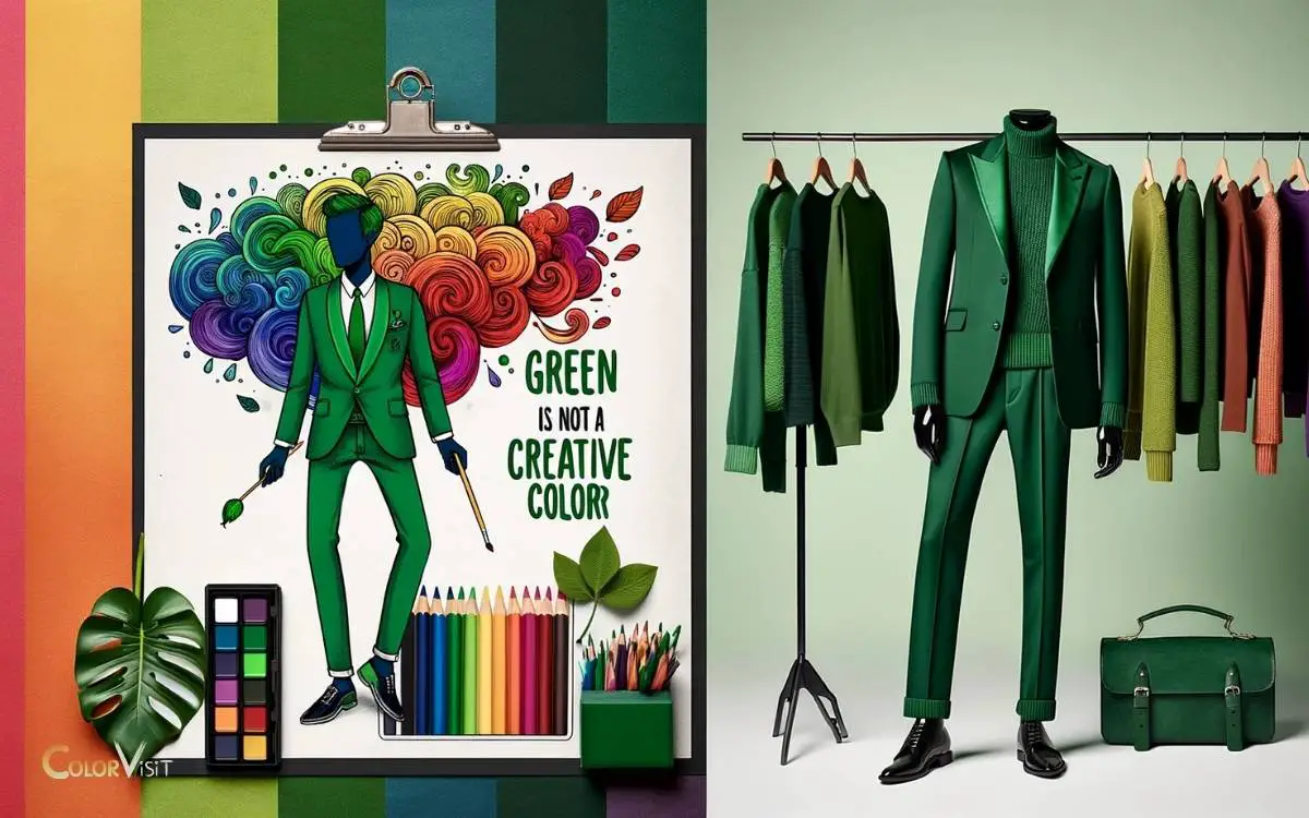 Green Is Not A Creative Color
