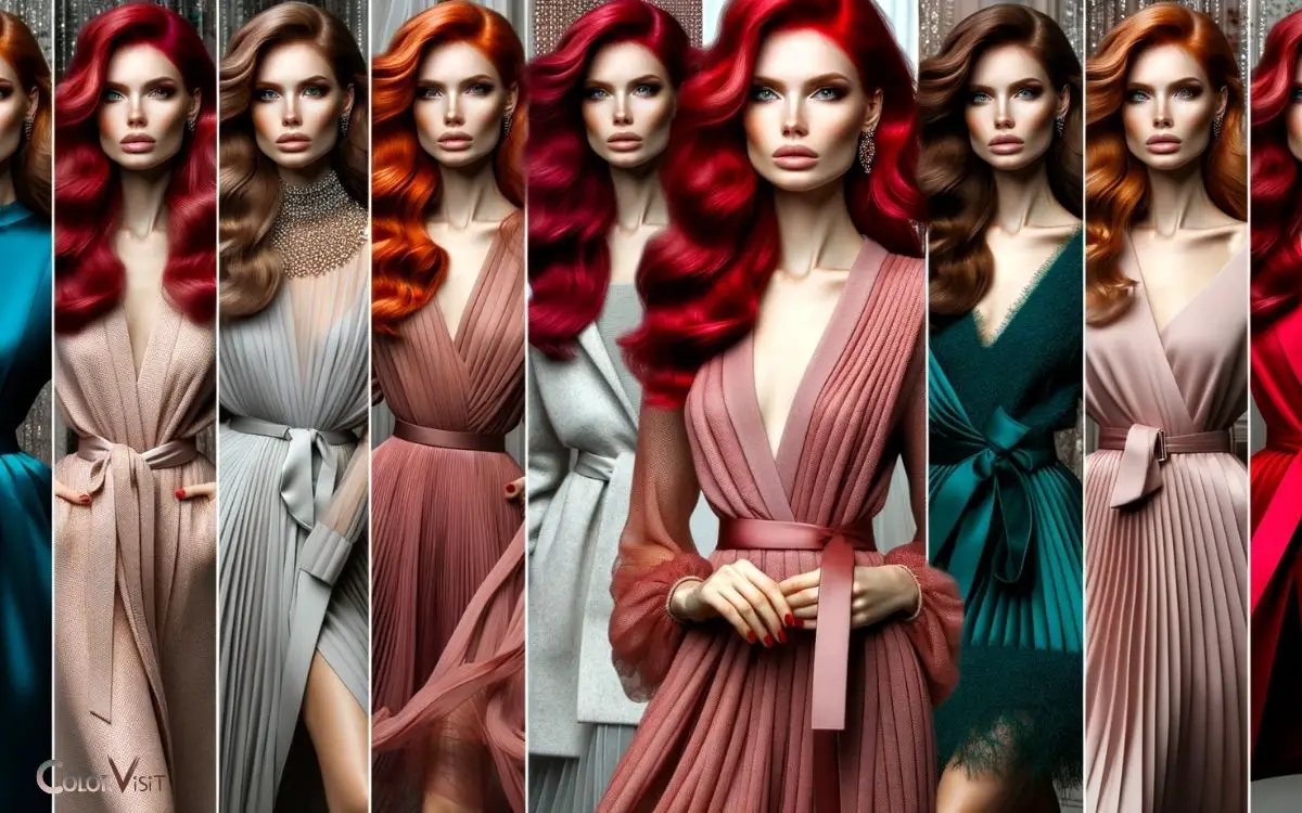 What Color Dress Goes With Red Hair