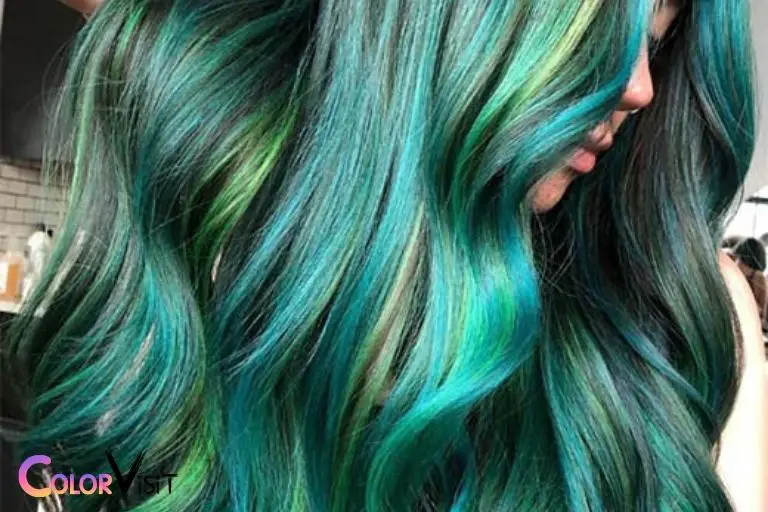 what color covers green hair
