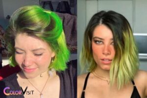 What Color Does Green Hair Fade To?Lighter Green, Mint green