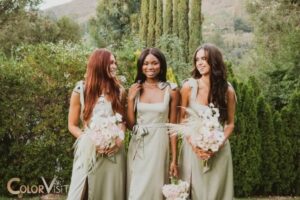 What Color Goes With Sage Green Dress? Blush Pink, or Nude