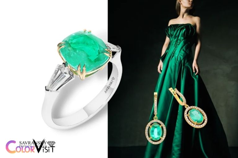 What Color Jewelry Goes With Green Dress Color Combination