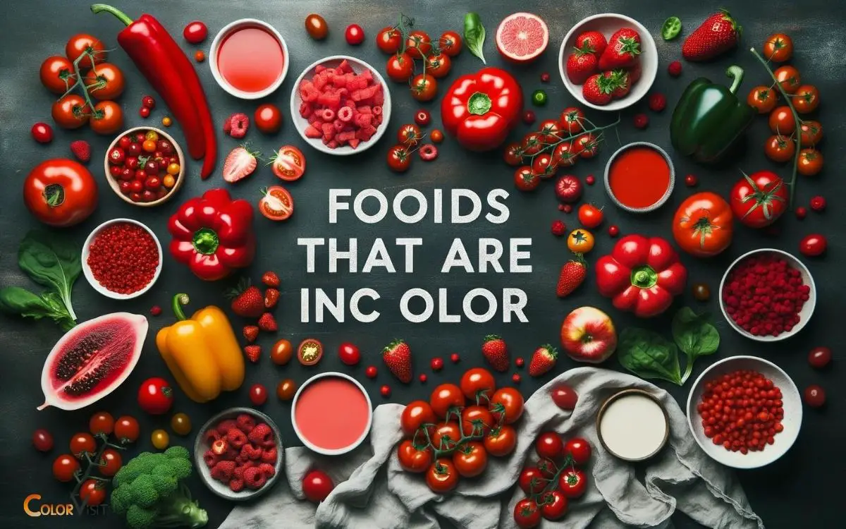 Foods That Are Red In Color