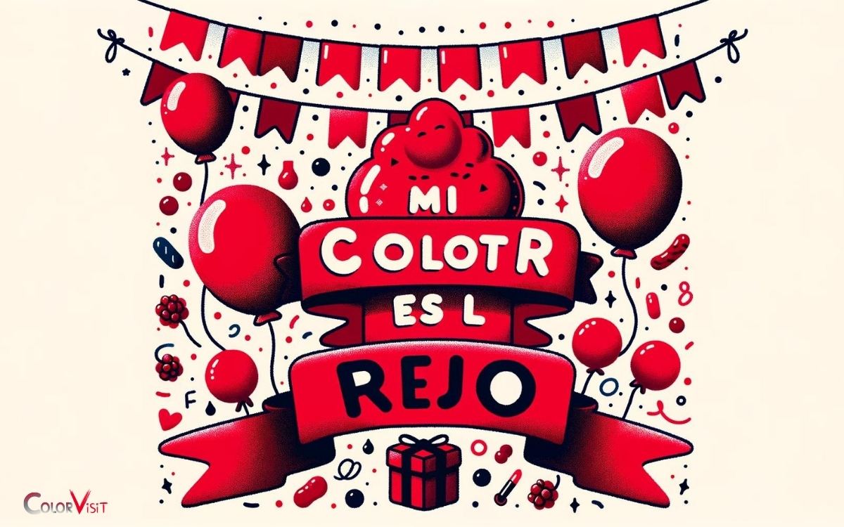 My Favorite Color Is Red In Spanish