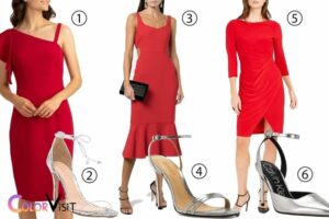 What Color Shoes to Wear With Red Dress? Black, Nude, Gold!