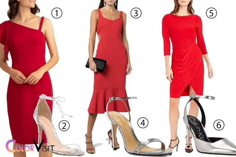 What Color Shoes to Wear With Red Dress