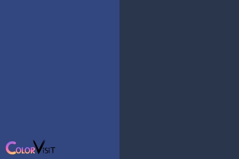 indigo color vs navy blue