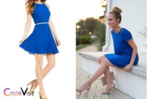 What Color Shoes to Wear With a Cobalt Blue Dress?
