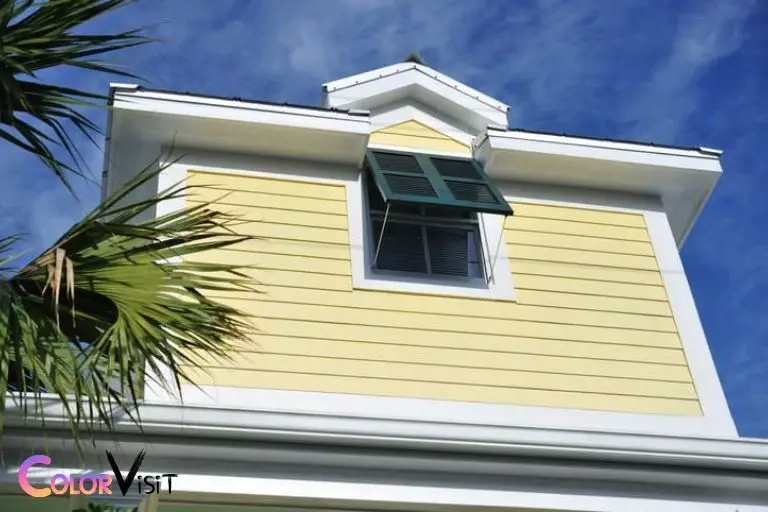 what color shutters for yellow house