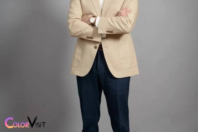 what color sport coat with blue pants