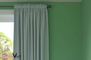What Wall Color Goes With Green Curtains? White!