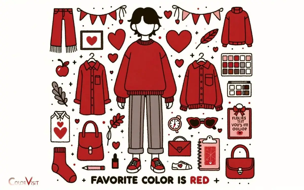 Favorite Color Is Red