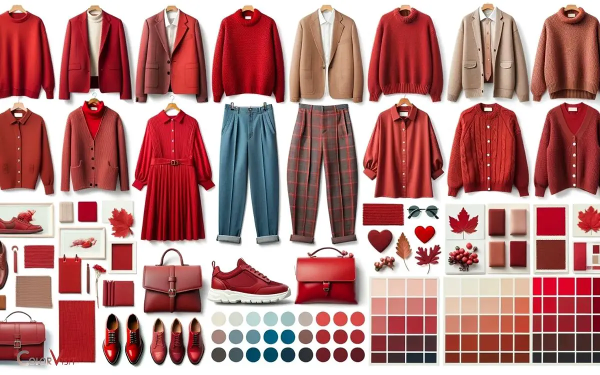 What Color Goes With Red Clothes