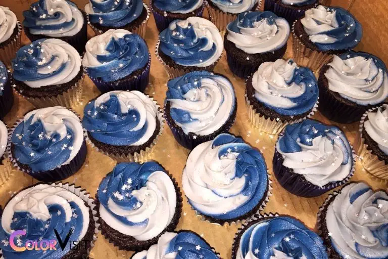 how to make dusty blue color icing