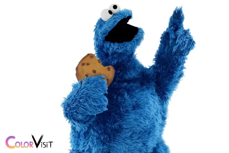 what color blue is cookie monster
