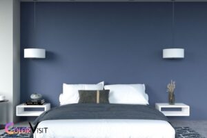 What Color Comforter Goes With Blue Walls? Gray, Beige!