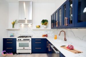 What Color Hardware for Blue Cabinets? Brass, Gold, Chrome!