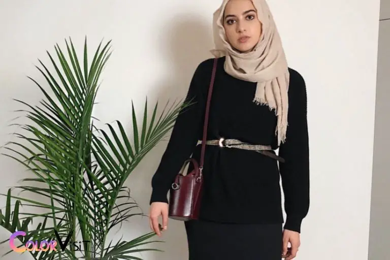 what color hijab goes with black dress