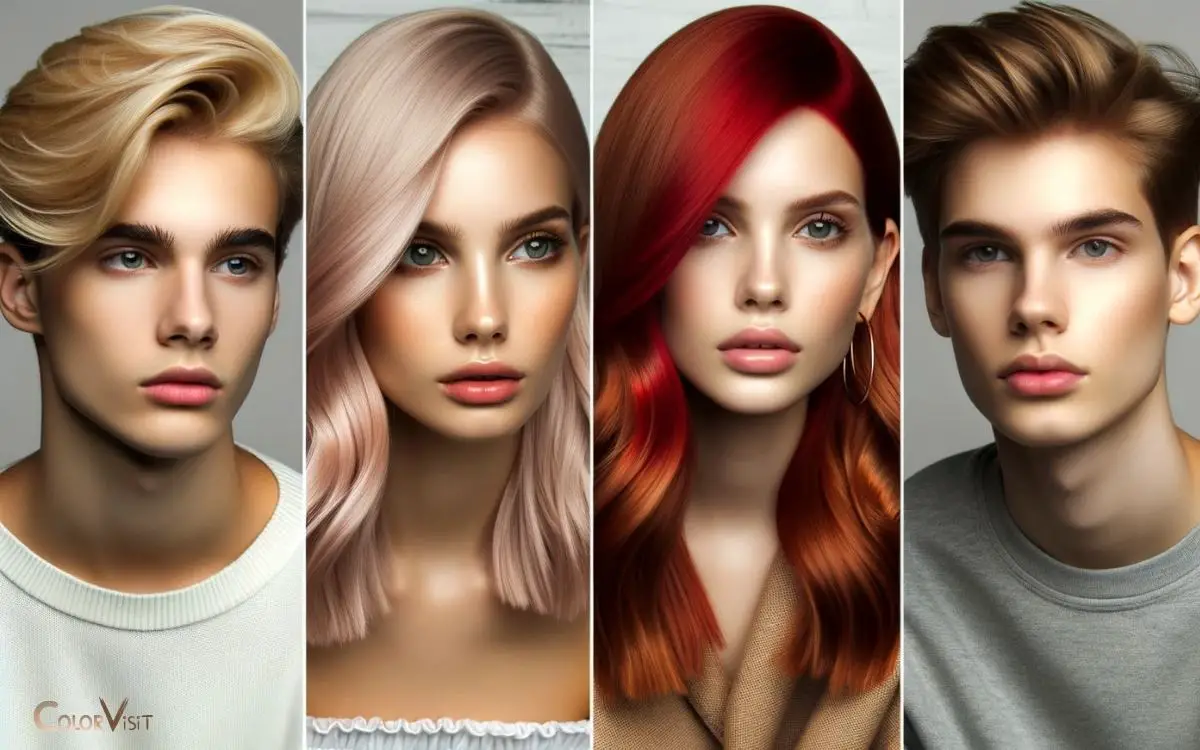 Blonde Brown And Red Hair Color Ideas