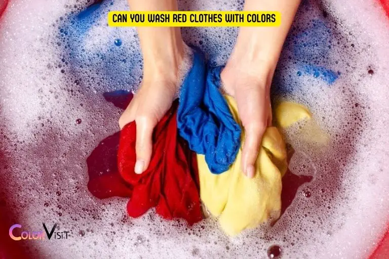 Can You Wash Red Clothes with Colors