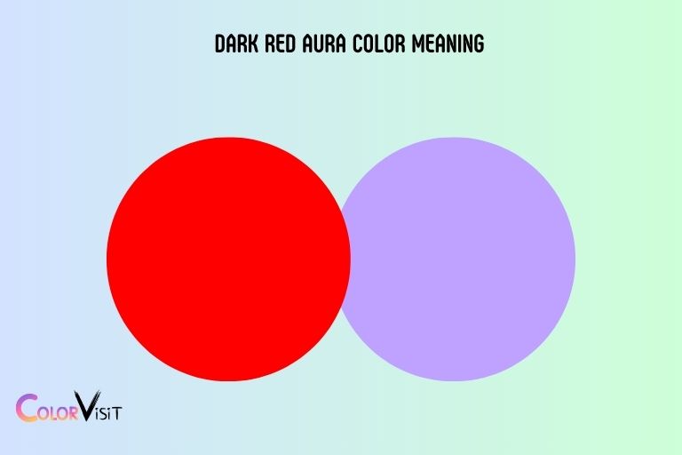 Dark Red Aura Color Meaning