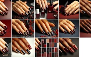 Dark Red Nail Color Ideas: Versatile Choice!