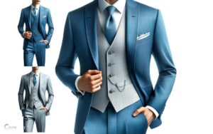 What Color Vest With Blue Suit? Light Grey or Silver Vest!