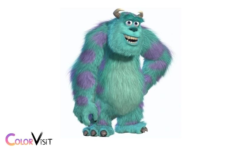 what color blue is sully from monsters inc