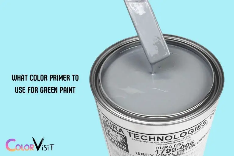 what color primer to use for green paint