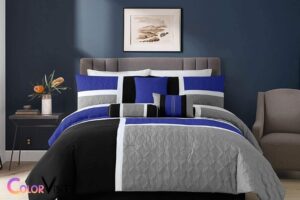 What Color Sheets With Blue Comforter? White, Light, Grey!