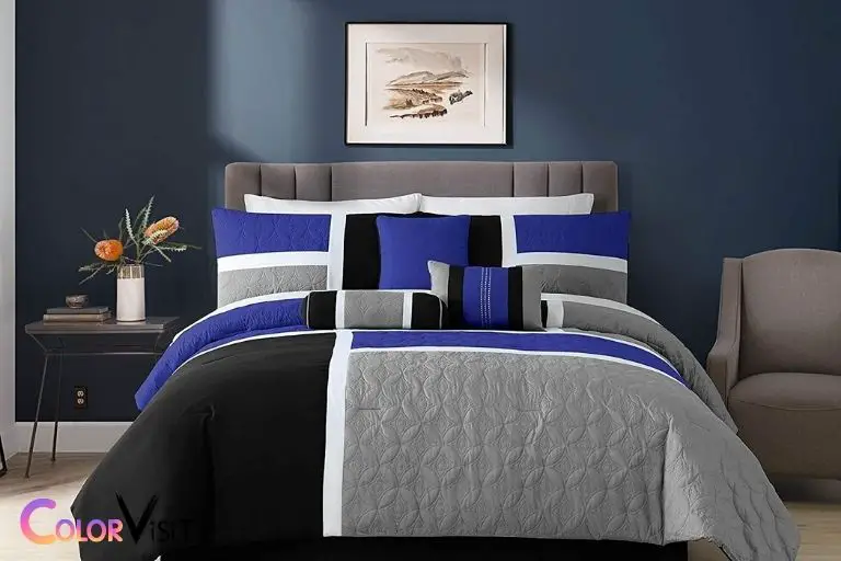 what color sheets with blue comforter