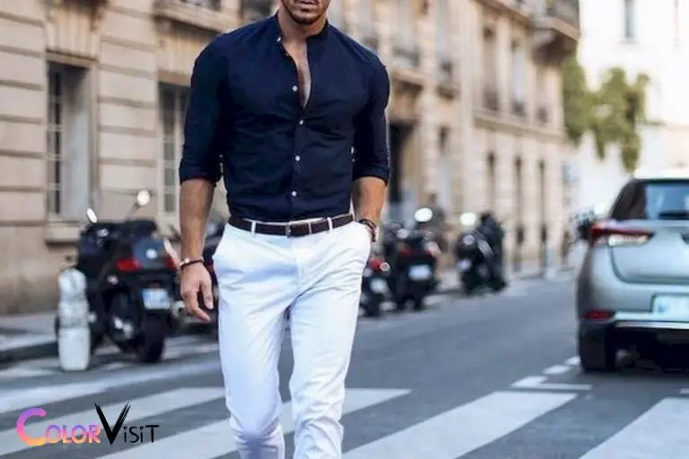 what color shirt goes with white pants 1