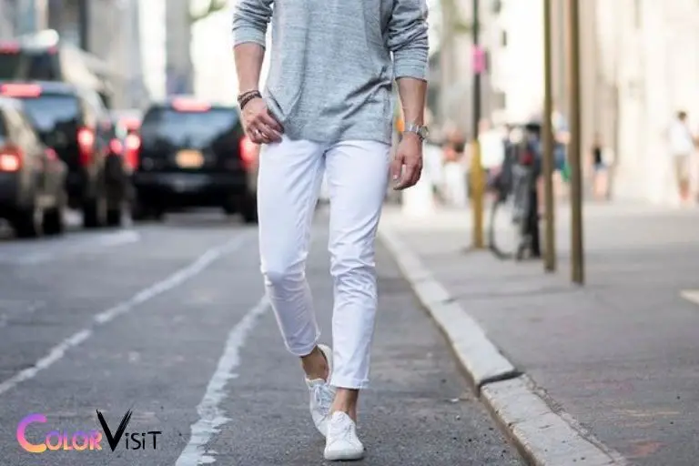 what color shoes to wear with white pants