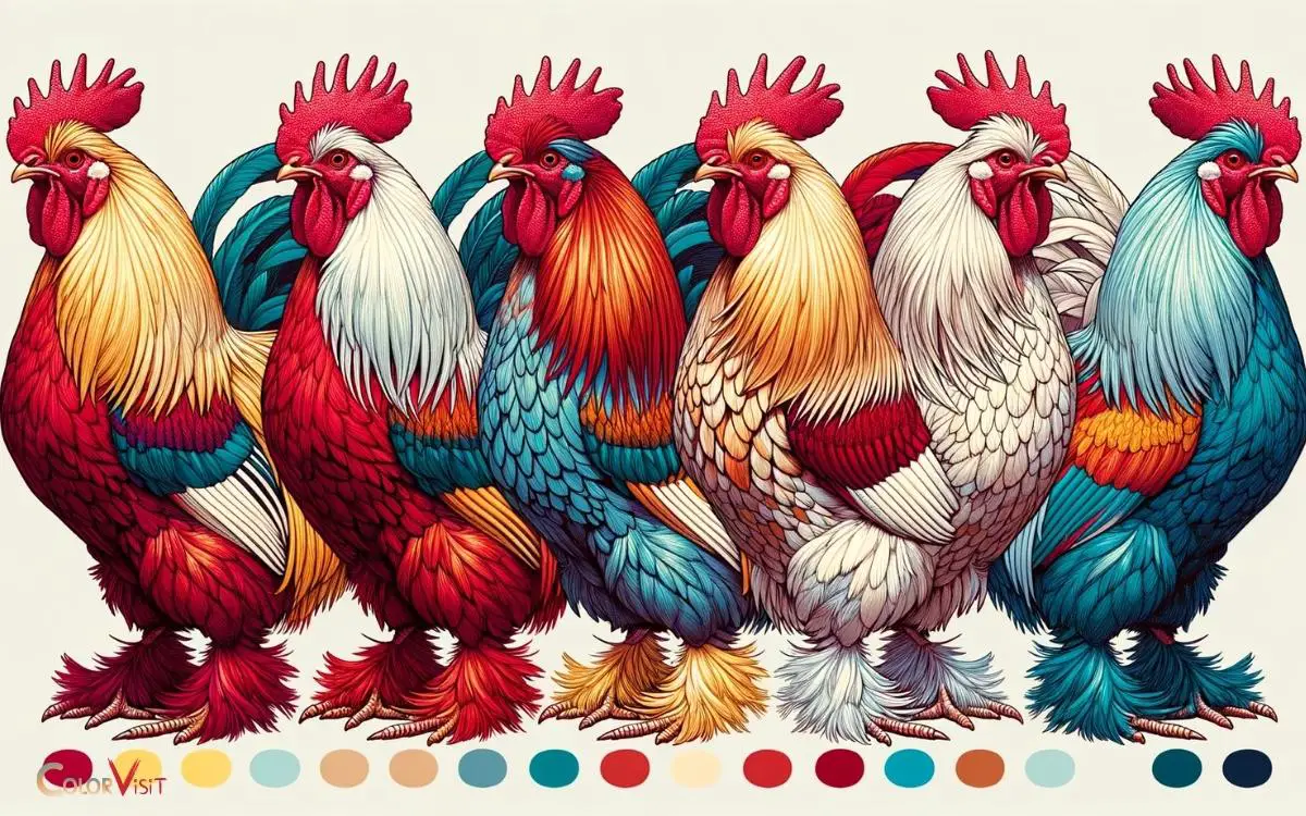 Blue Laced Red Wyandotte Color Chart