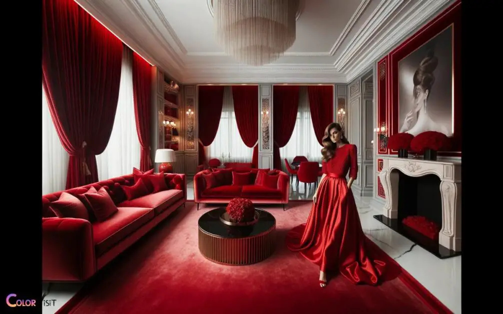 Red As A Fashion And Interior Design Statement