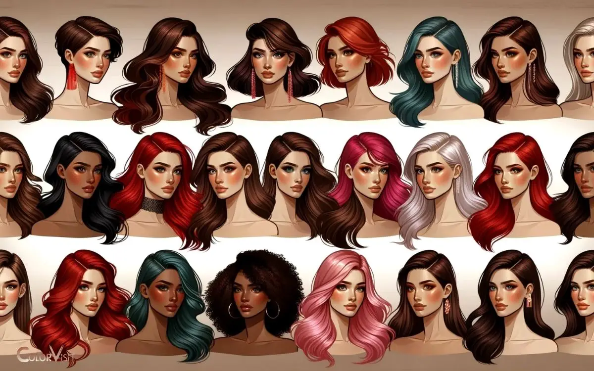 Brown and Red Hair Color Ideas